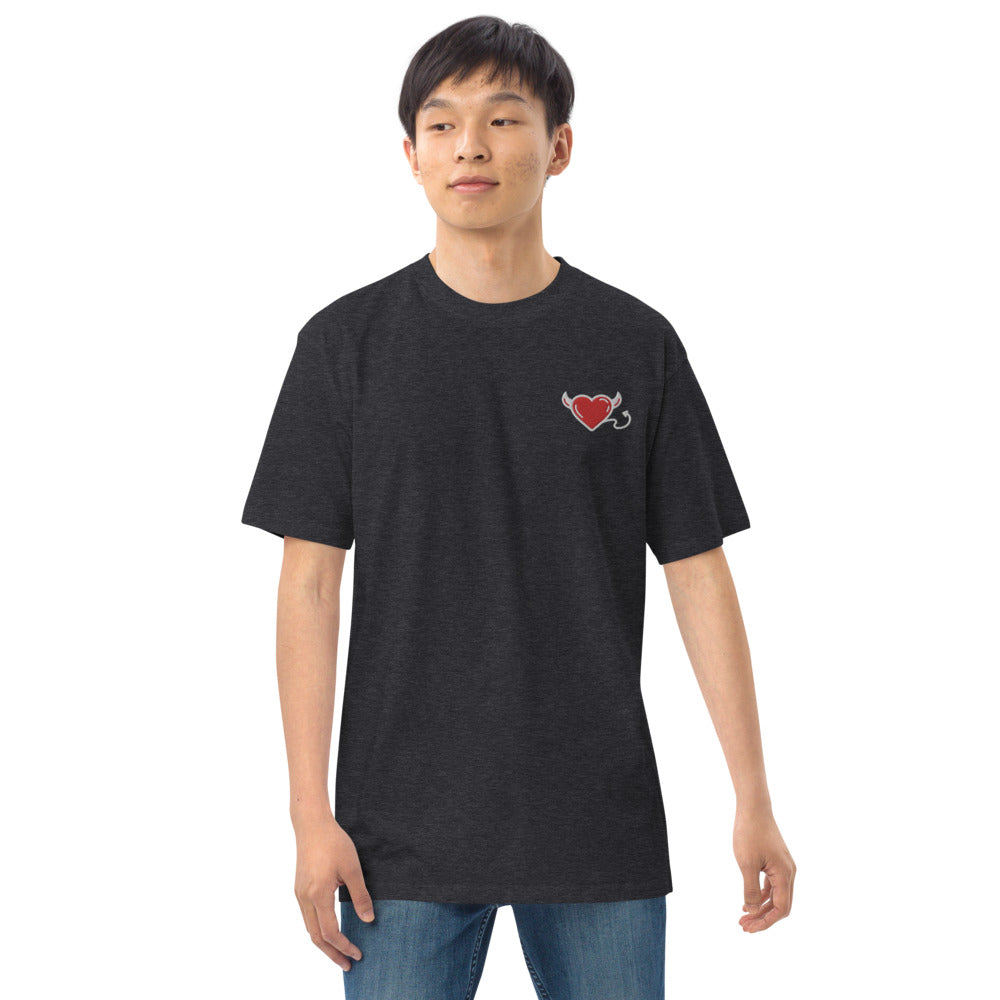 Men’s premium heavyweight tee-abc