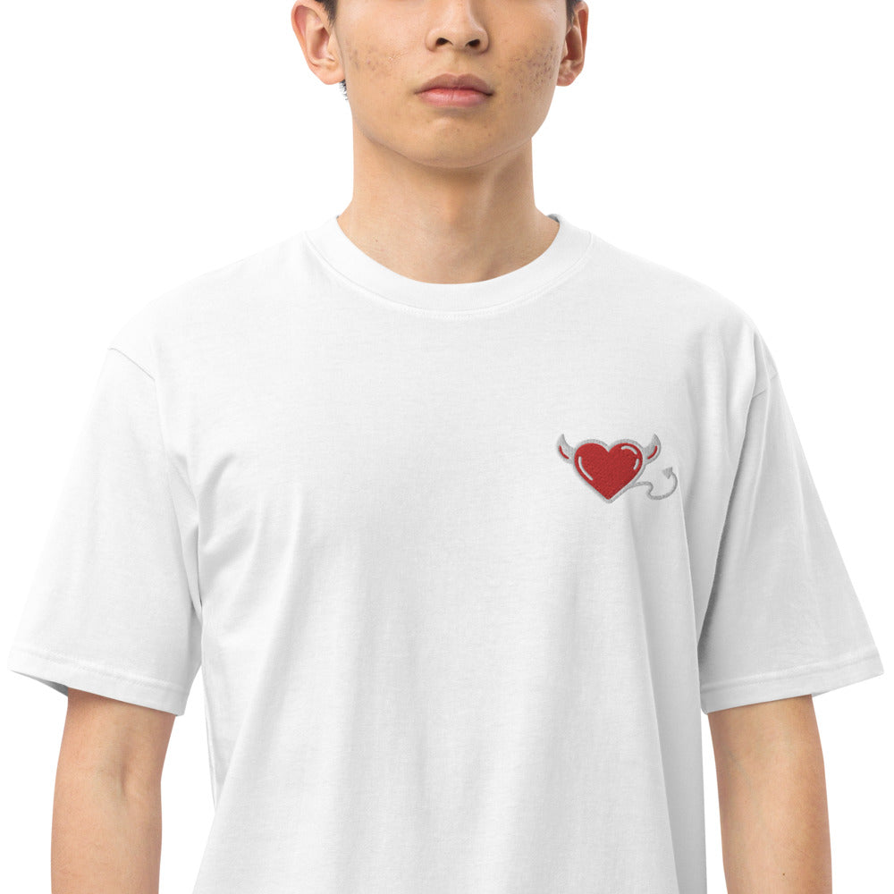 Men’s premium heavyweight tee-abc