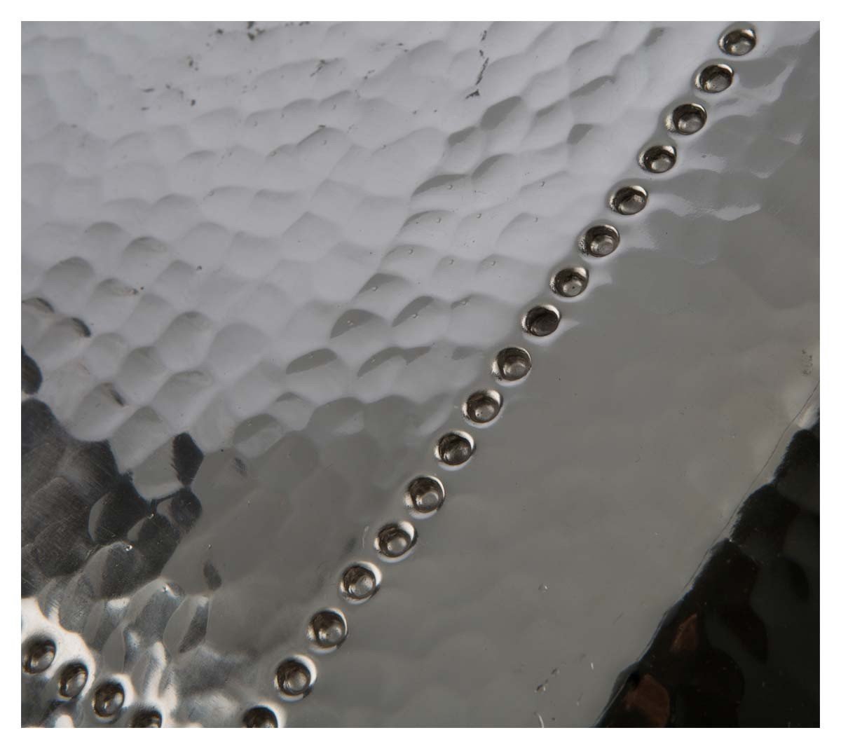 Kamal Aluminium Large Square Tray-abc