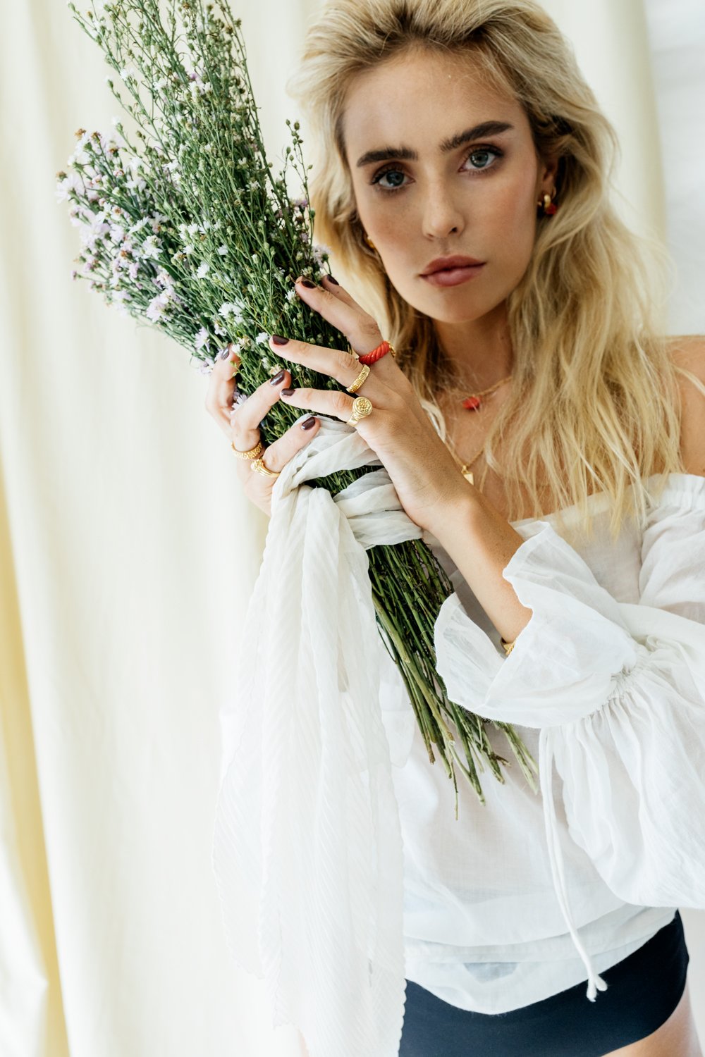 Mix it up ring coral color-abc