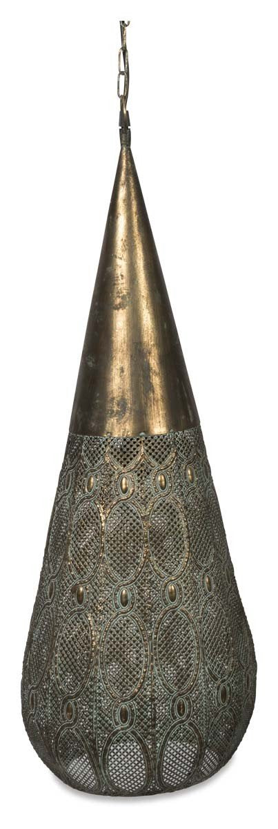 Filigree Metal Pendant Light Large-abc