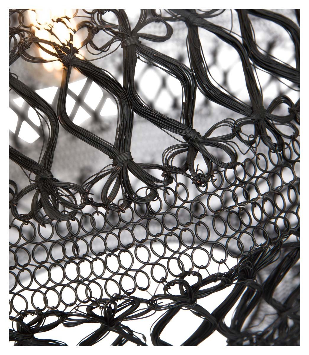 Iron Wirework Hanging Lamp-abc