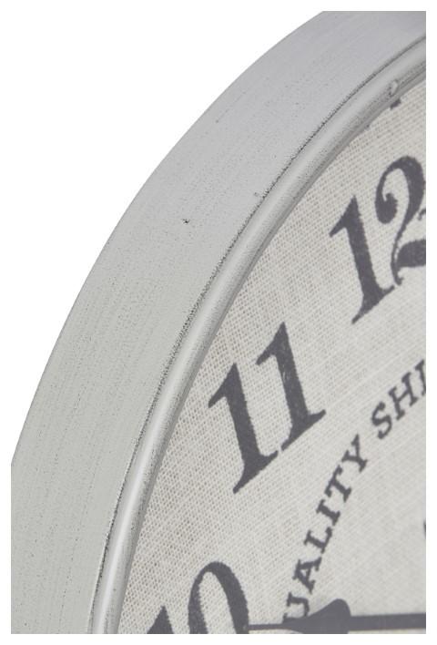 Land & Sea Wall Clock 60cm - Antique Grey-abc