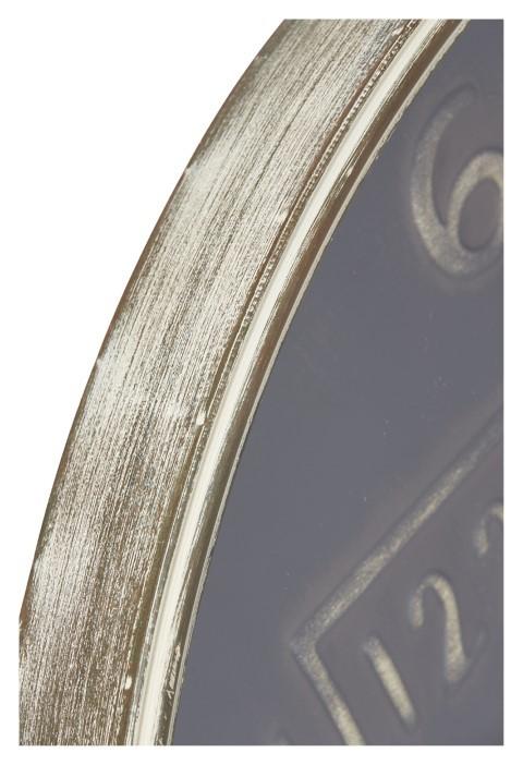 Mathematics Metal Wall Clock 80cm - Antique Black/Gold-abc