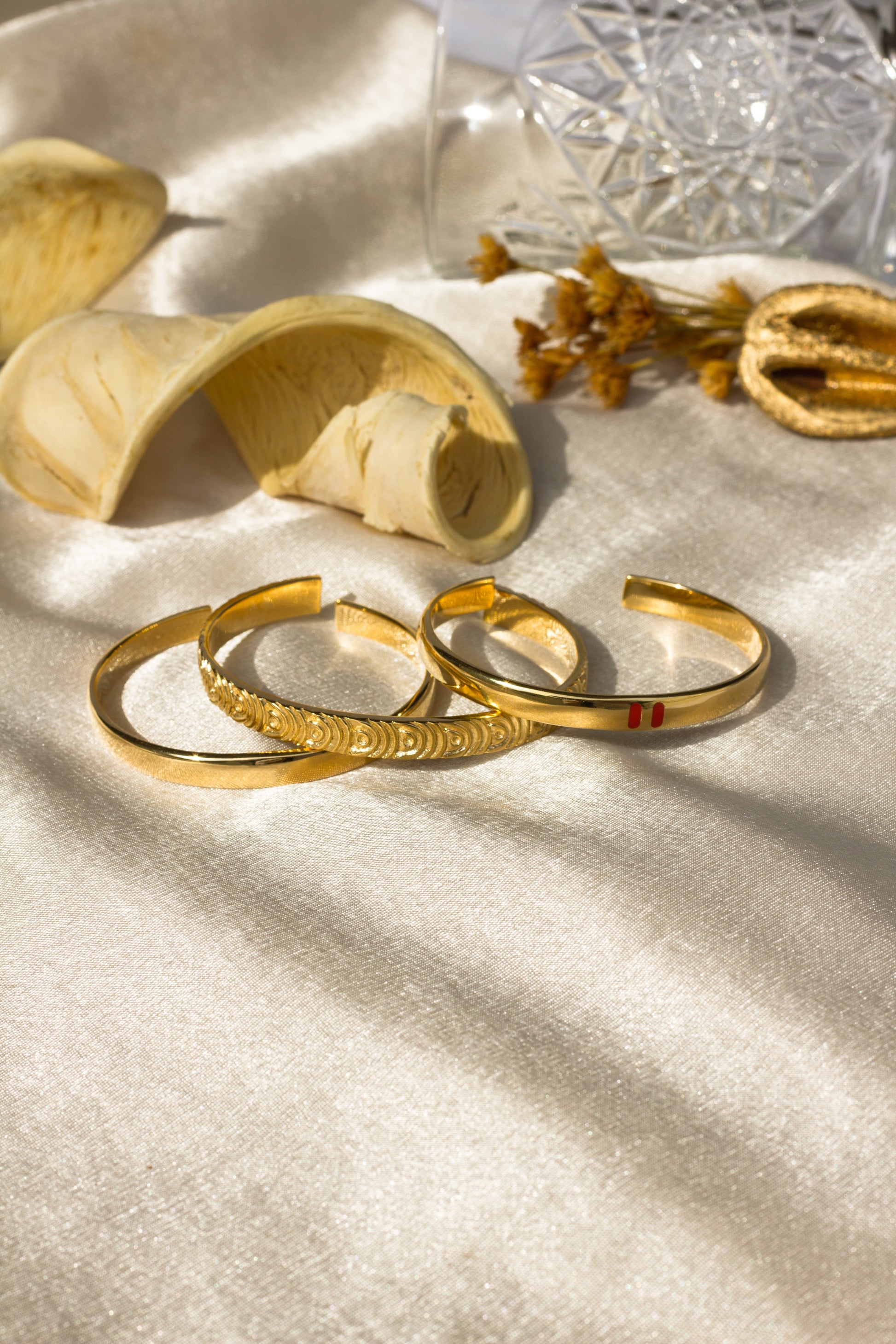 Ocean lover bracelet gold plated-abc