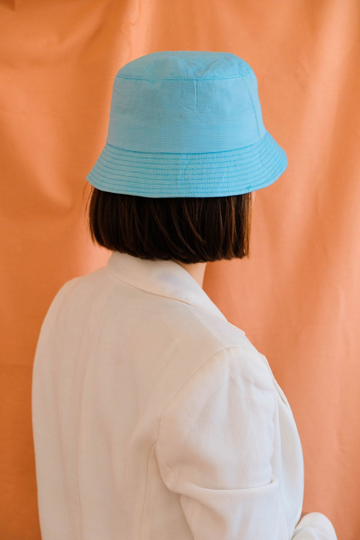 Blue baby bucket hat-abc