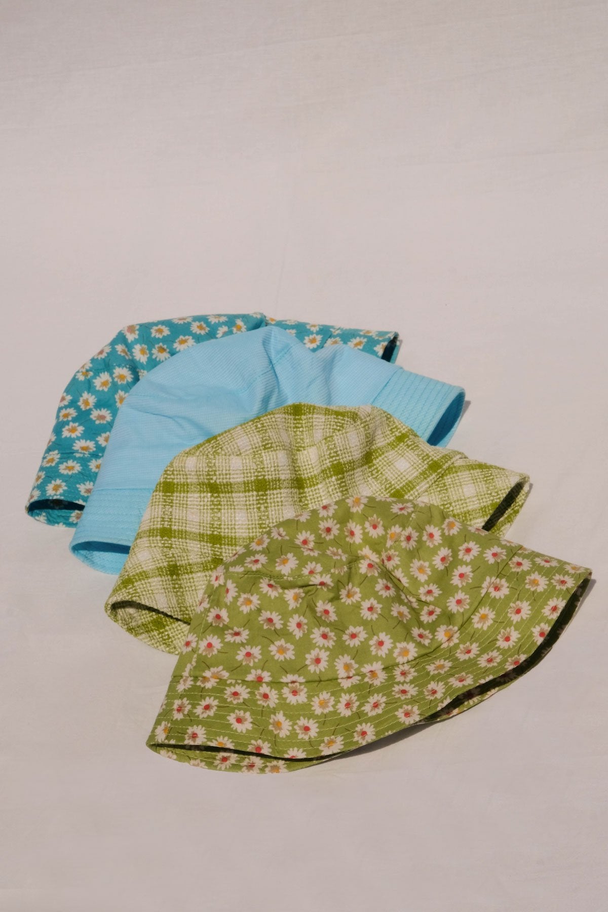 Check mate green bucket hat-abc