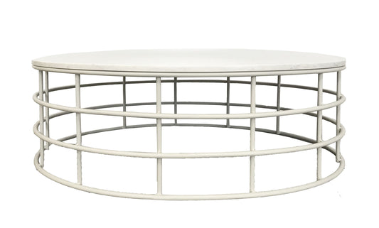 Piper Coffee Table White Marble-Living-MRD Home-Default Title---abc