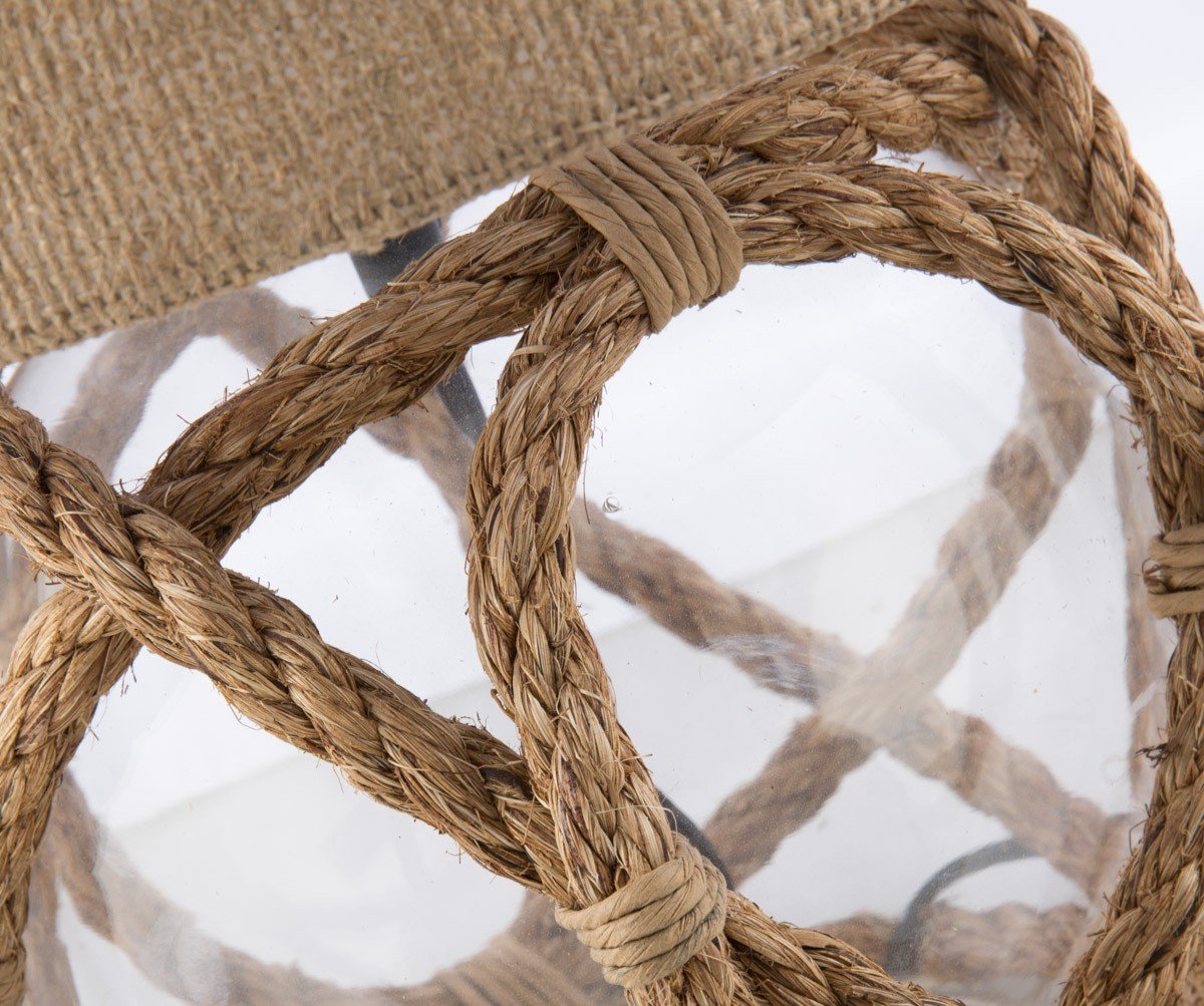 Rope Glass Table Lamp-Lighting-Home & Giftware-Default Title---abc
