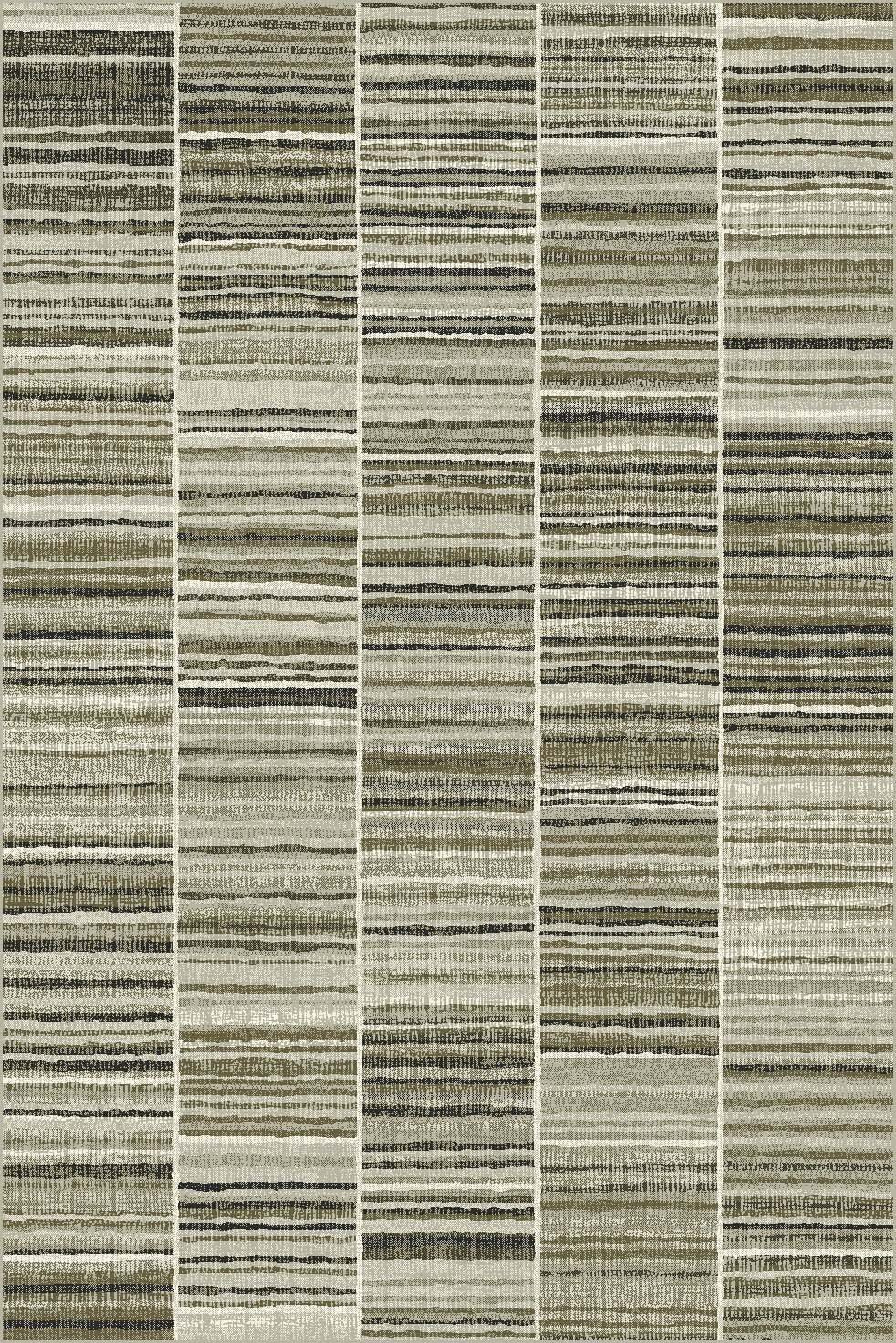 Rug Heritage 60% Viscose 40% Cotton Block Stripe-Living-Home & Giftware-Default Title---abc