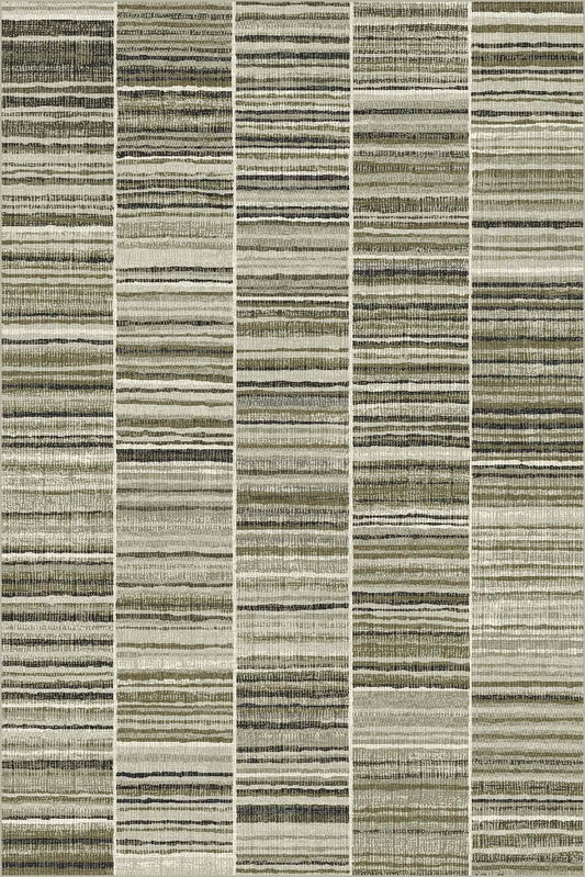 Rug Heritage 60% Viscose 40% Cotton Block Stripe-Living-Home & Giftware-Default Title---abc