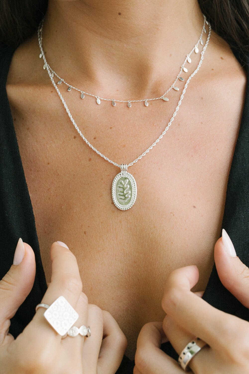 Matisse necklace silver-abc