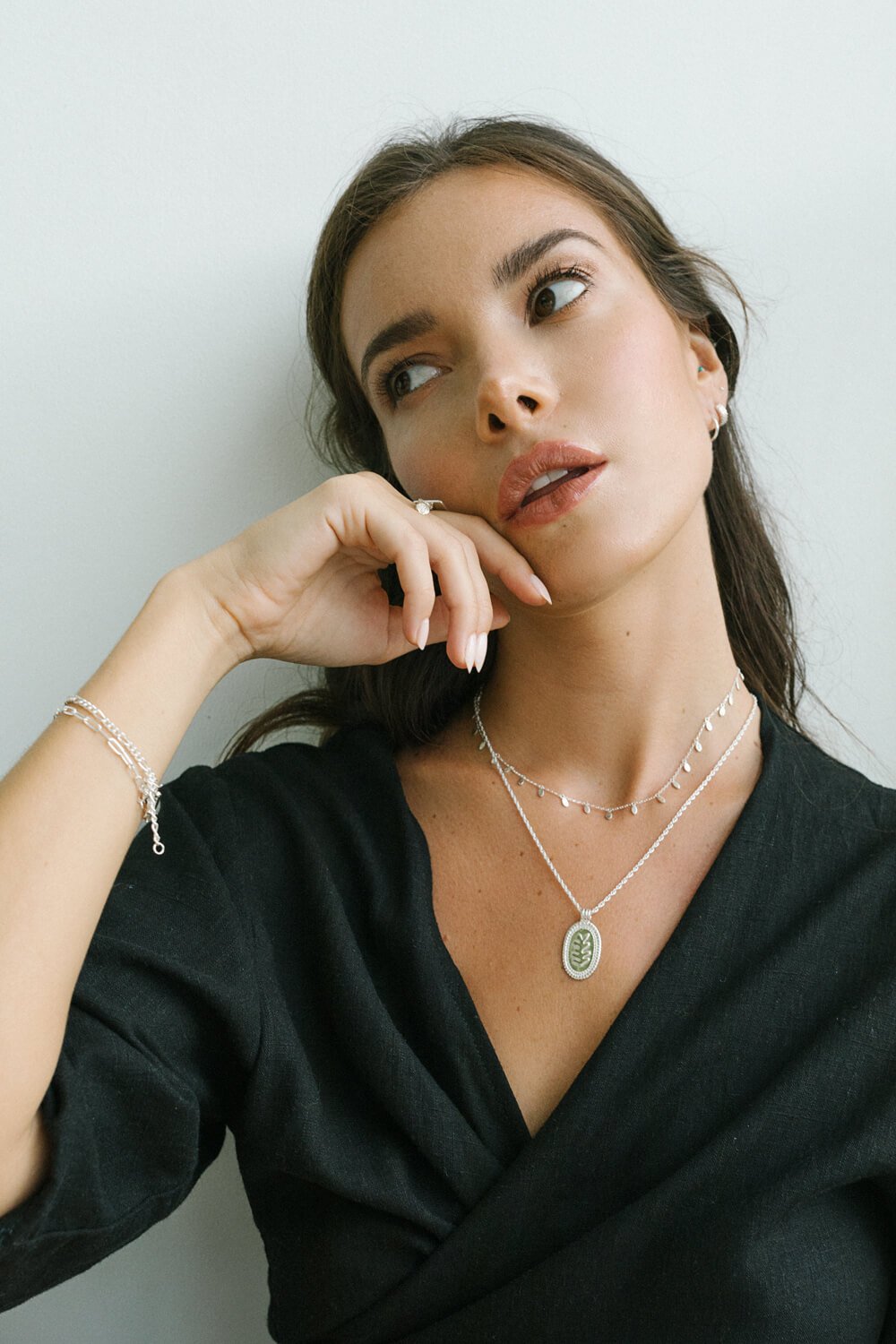 Matisse necklace silver-abc