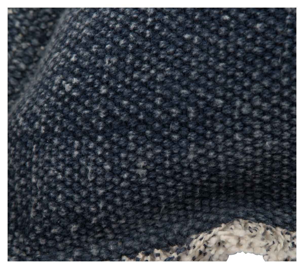 Kitson Hand Woven Stone Washed Cotton Floor Cushion with Fill-abc