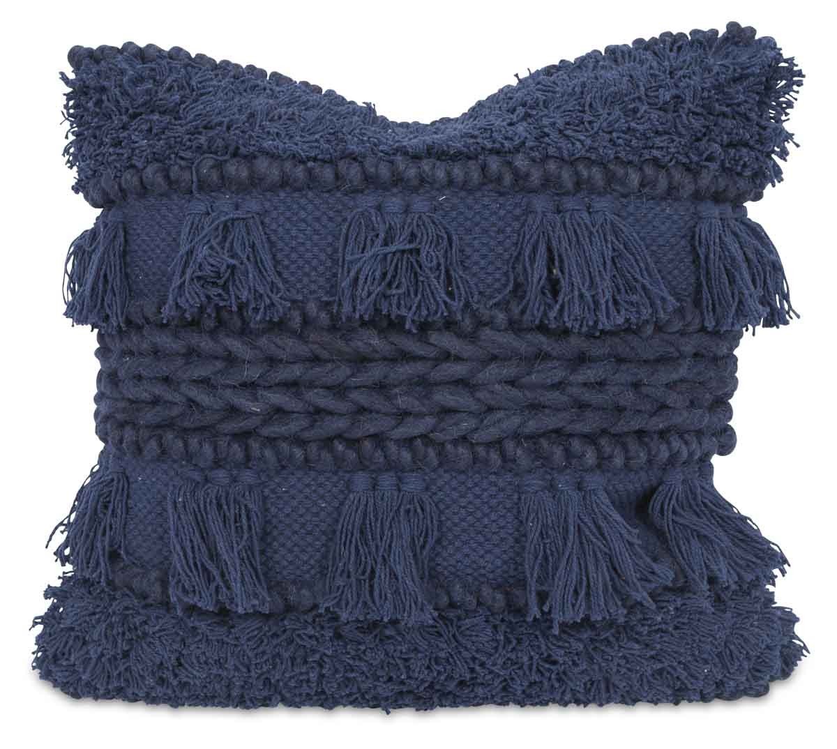 Hayman Hand Woven Cotton Cushion with Fill-abc