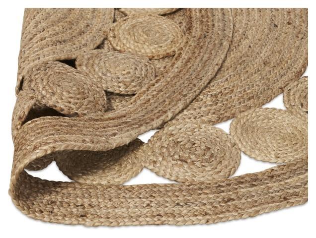 Round Bondi Circle Jute Rug 150cm - Natural-Living-Home & Giftware-Default Title---abc