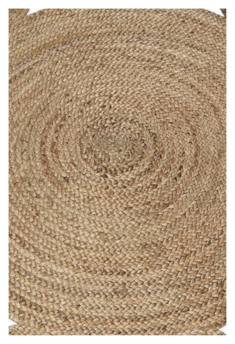 Round Bondi Circle Jute Rug 150cm - Natural-Living-Home & Giftware-Default Title---abc