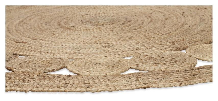 Round Bondi Circle Jute Rug 150cm - Natural-Living-Home & Giftware-Default Title---abc