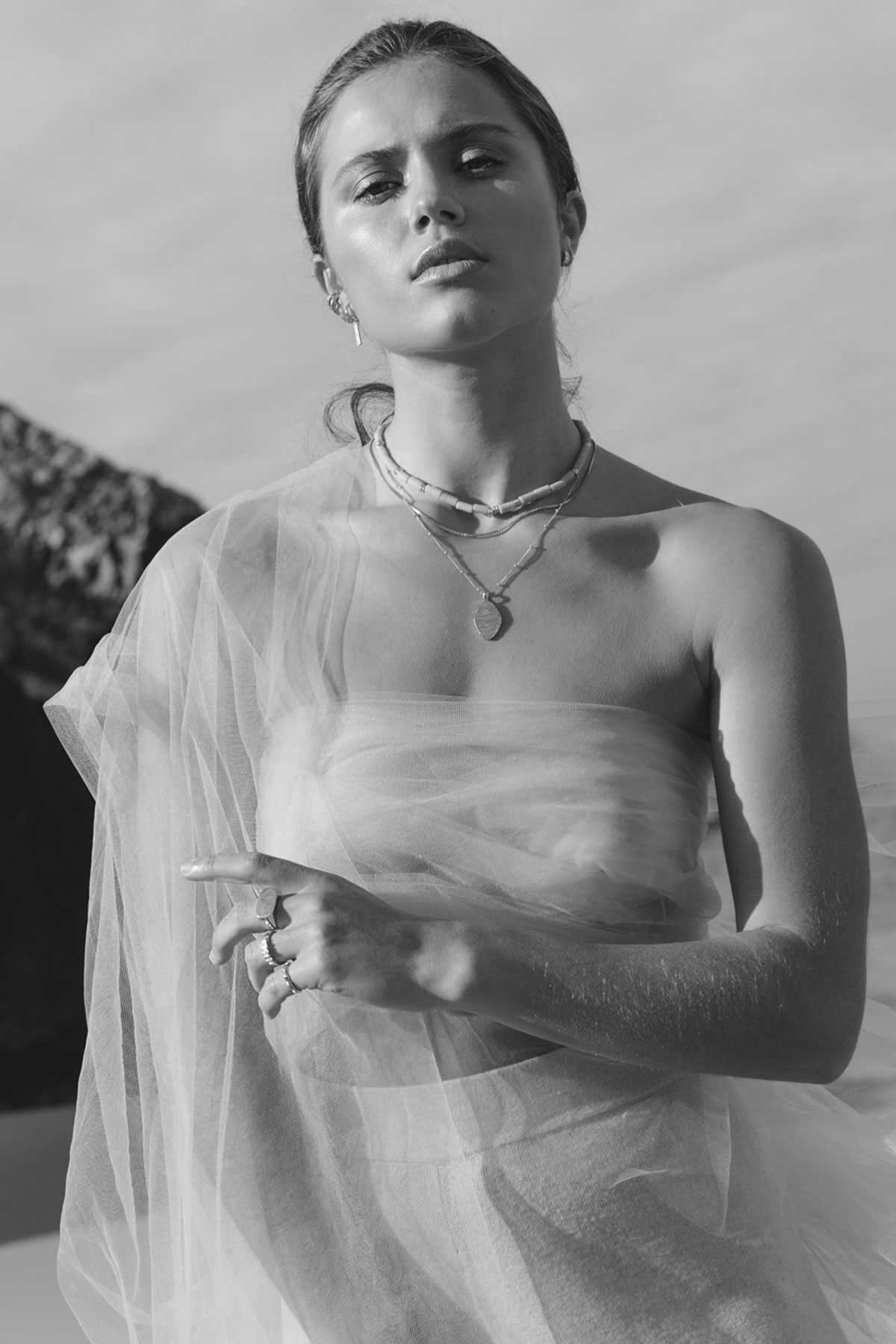 Water ripple pendant silver-Pendant-wildthings_collectables-Pendant-Silver--abc