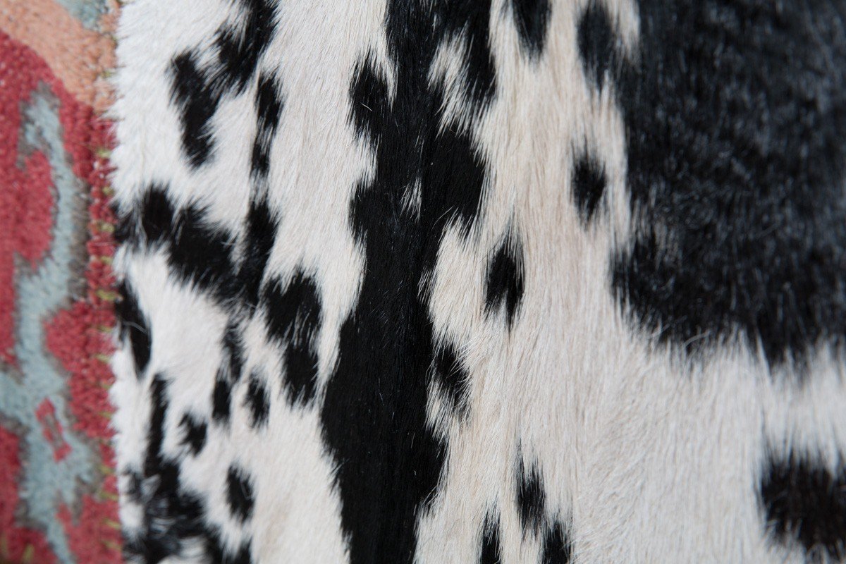 Rug Aramis Handmade Patch Wool and Hair on Hide-Living-Home & Giftware-Default Title---abc