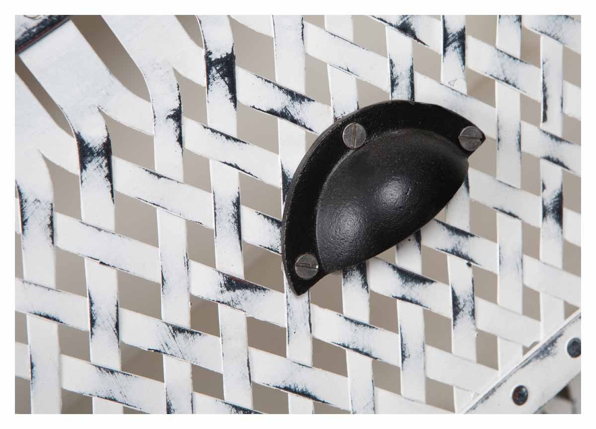 Vintage Distressed Wood and Iron Six Drawer Dresser-Living-Home & Giftware-Default Title---abc