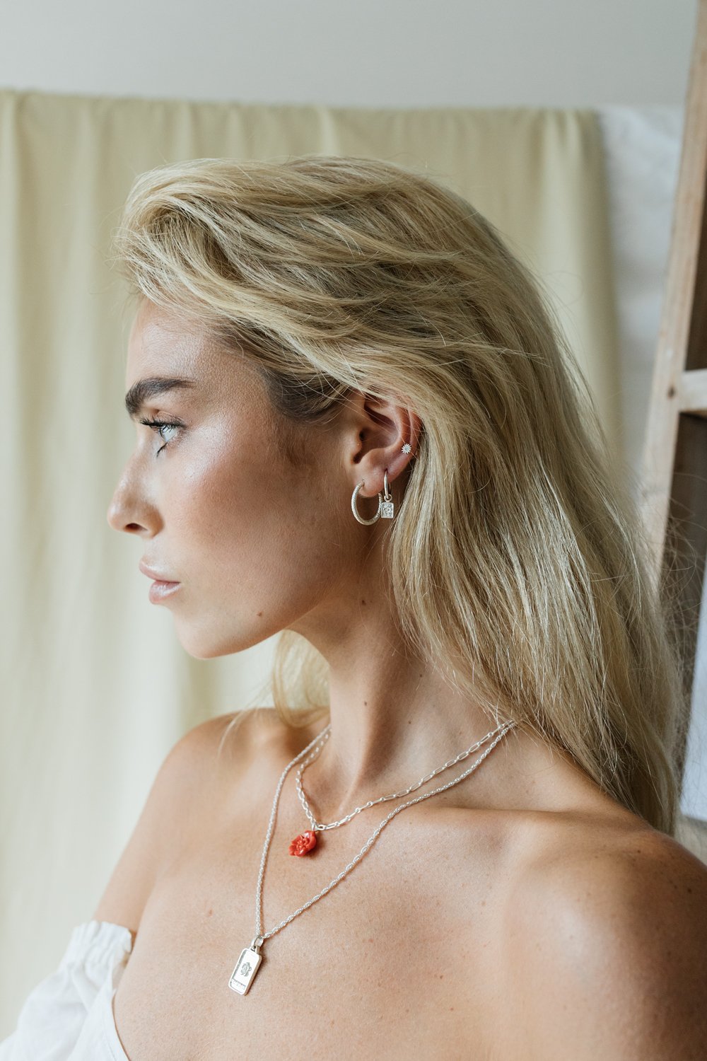 Sauvage earring silver-Earring-wildthings_collectables-Silver---abc