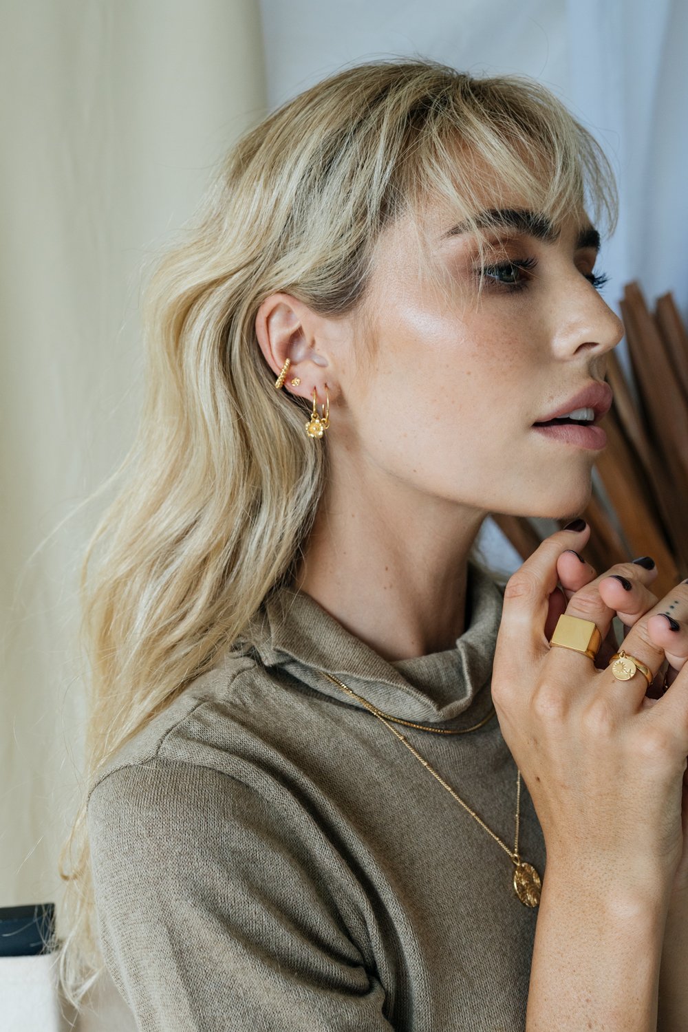 Sauvage stud gold plated-Earring-wildthings_collectables-Gold plated---abc