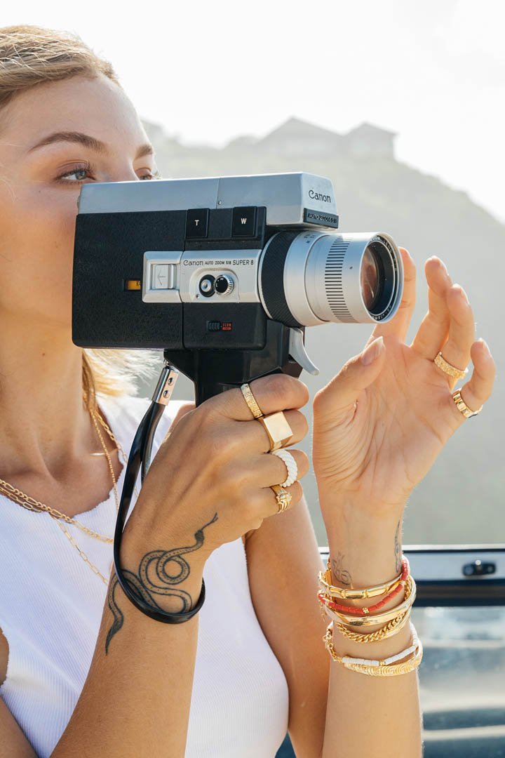 Scarab pinky ring gold plated-Ring-wildthings_collectables-1 (US 3.5 / 14.5mm)-Gold plated--abc