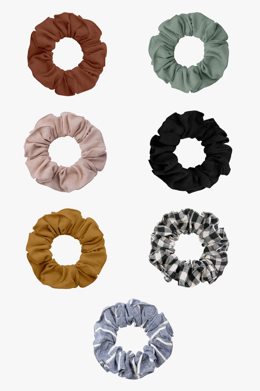 SCRUNCHIES BALI--Wildthings_collectables-Scrunchie Yellow---abc