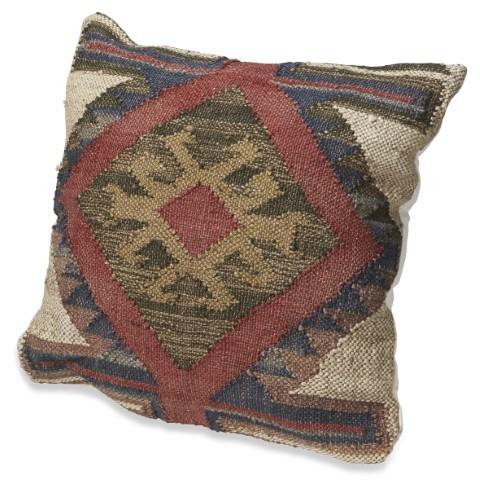 Kilm Panja 45cm Cushion - Rust-abc