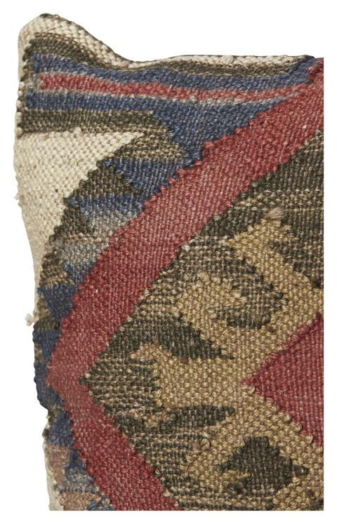 Kilm Panja 45cm Cushion - Rust-abc