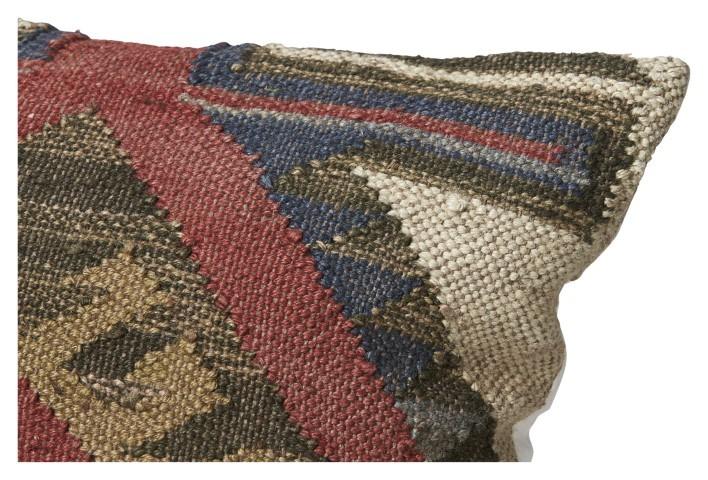 Kilm Panja 45cm Cushion - Rust-abc