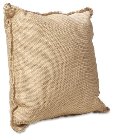 Large Jute 75cm Cushion - Natural-abc