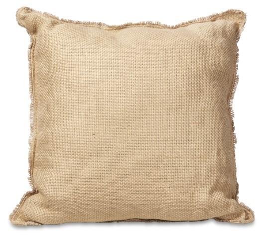 Large Jute 75cm Cushion - Natural-abc