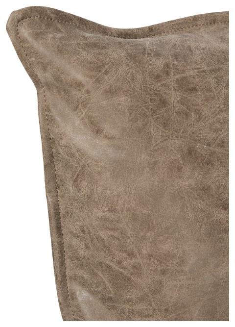 Rover Chocolate PU Cushion 75x75 - Brown-Accessories-Home & Giftware-Default Title---abc