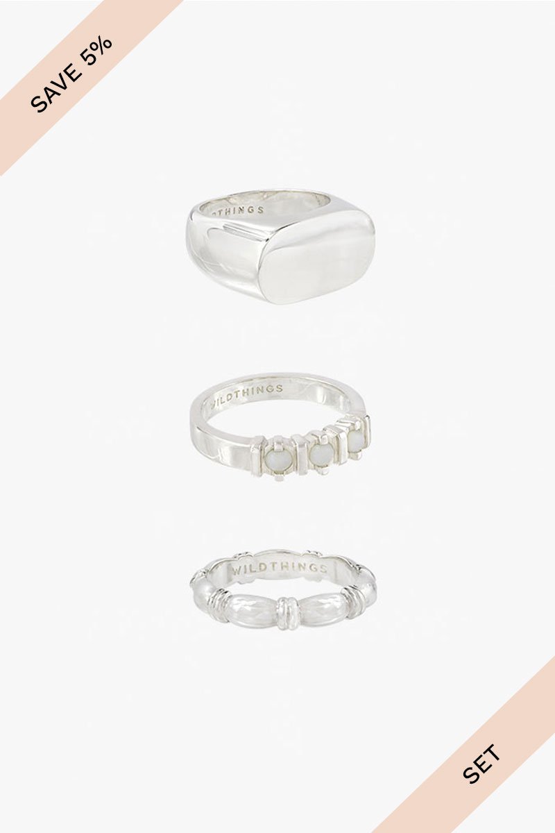 True statement set silver-Ring-Wildthings_collectables-Size 1---abc