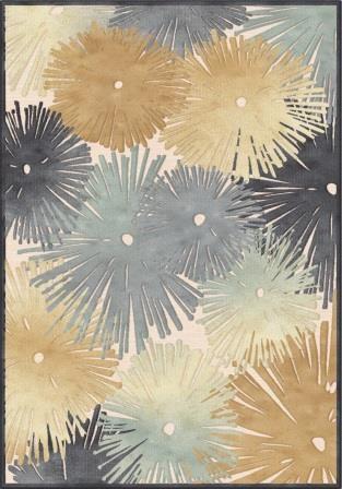 Rug Farashe 100% Chenille Star Burst-Living-Home & Giftware-Default Title---abc