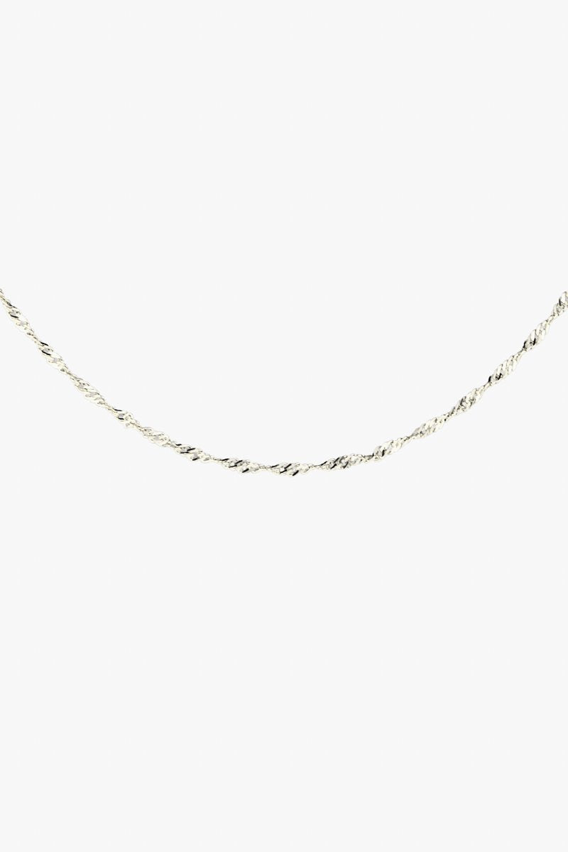 Choker silver (36cm)-abc