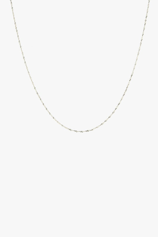 Choker silver (36cm)-abc