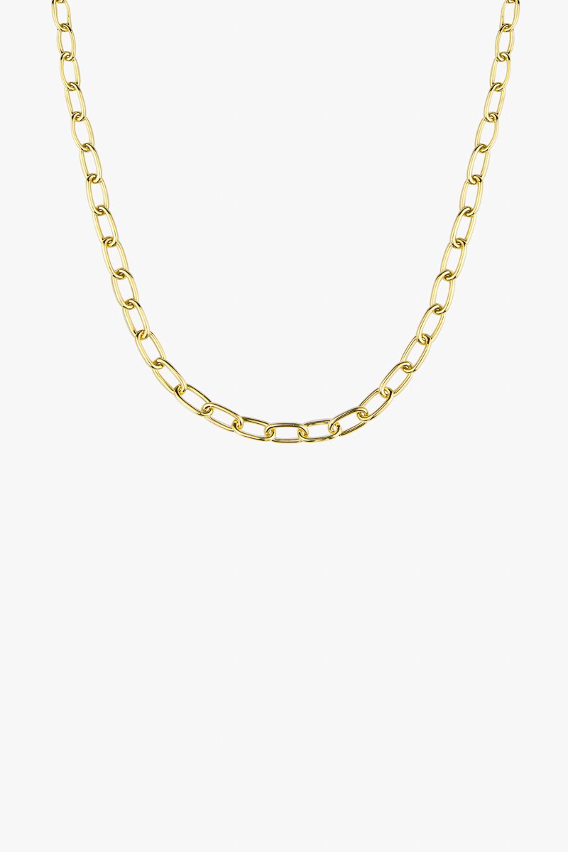 Chunky love gold plated (40 cm)-abc