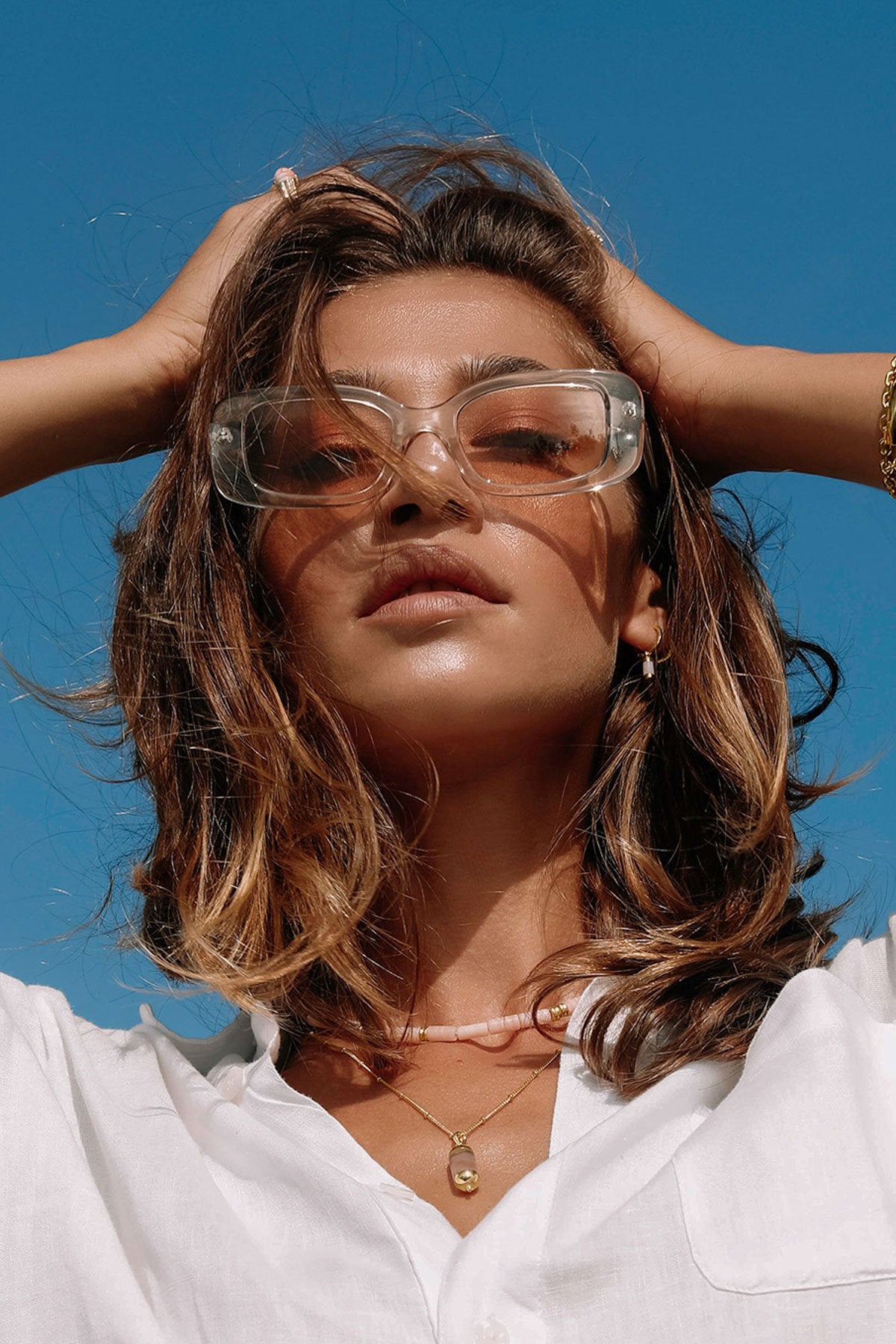 Captivated cloud pendant gold plated-abc