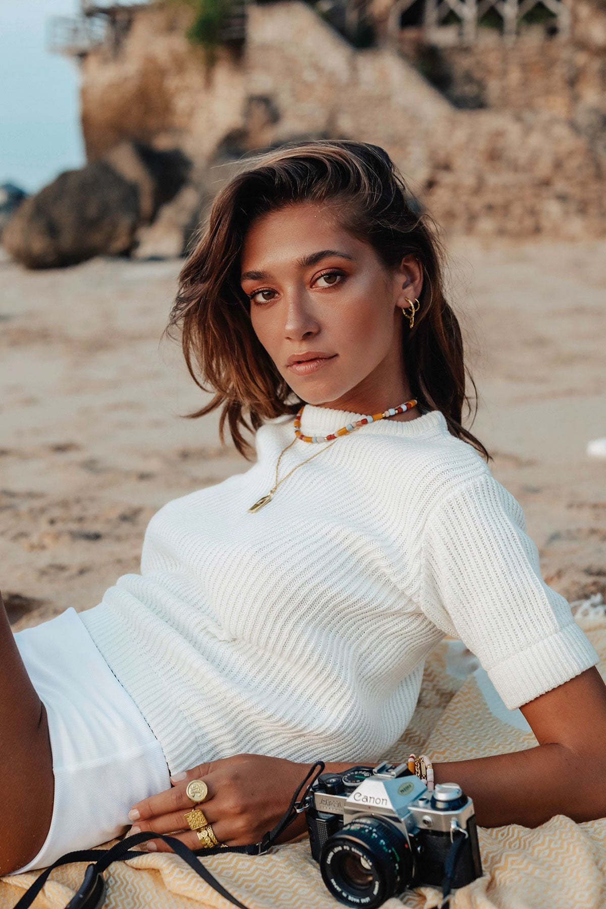 Night sky ring gold plated-abc