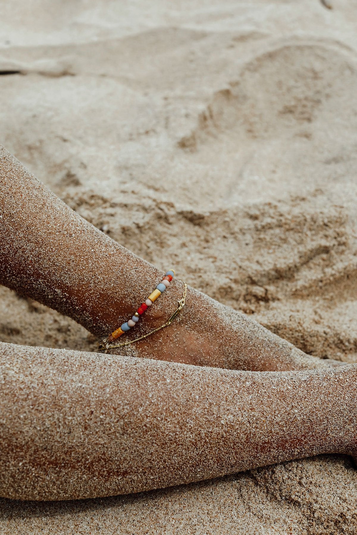 Rainbow anklet gold plated-Anklet-wildthings_collectables-Gold plated---abc