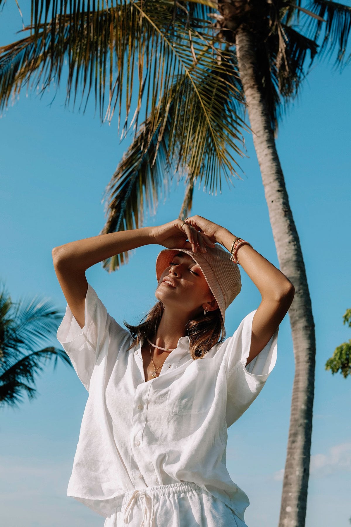 Pink sky bracelet gold plated-Bracelet-wildthings_collectables-Gold plated---abc