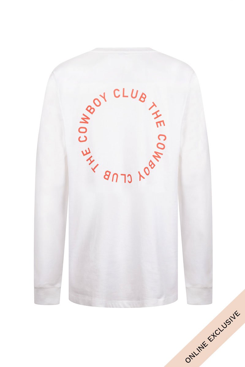 Cowboy club tee long sleeve-abc