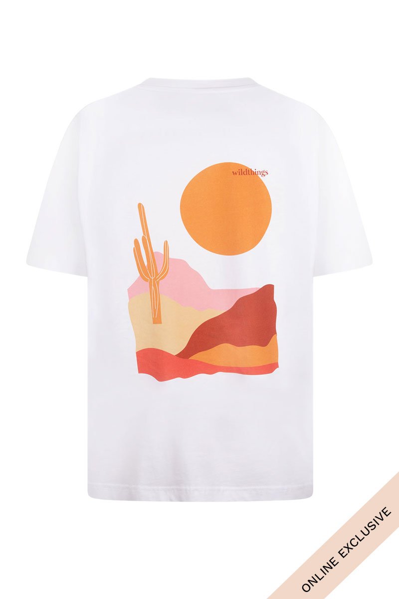 Desert moon tee short sleeve-abc
