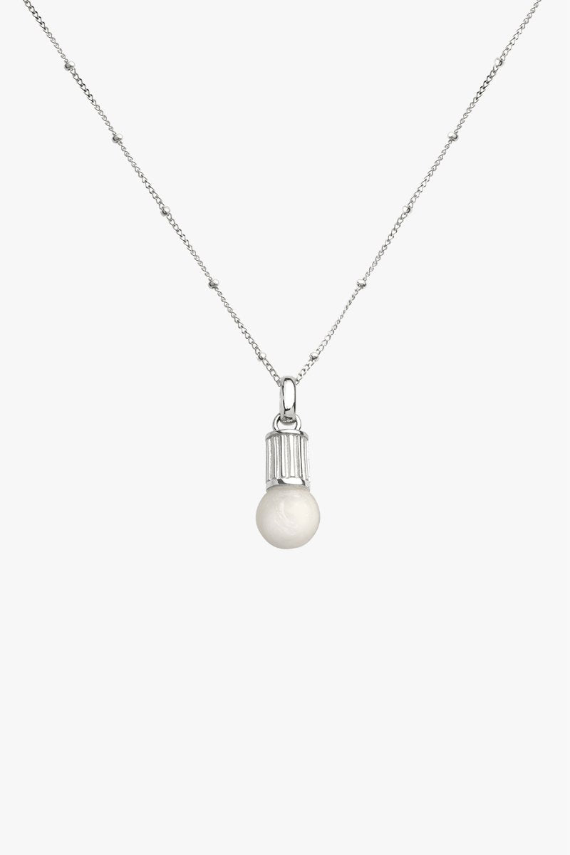 Illuminating pendant silver-abc