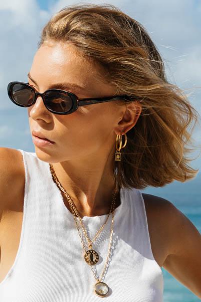 Sauvage charm earring gold plated-Earring-wildthings_collectables-Charm-Gold plated--abc