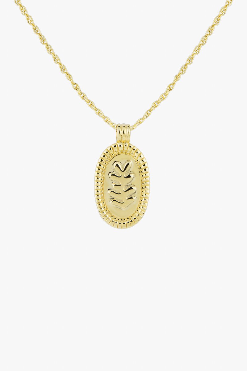 Matisse necklace gold plated-abc