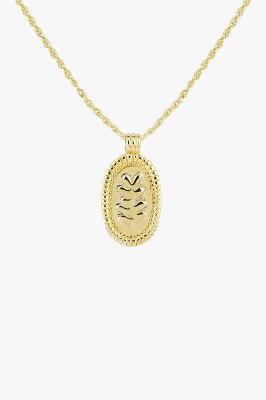 Matisse necklace gold plated-abc